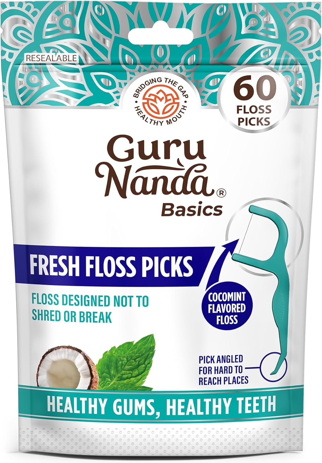 GuruNanda Fresh Floss Picks