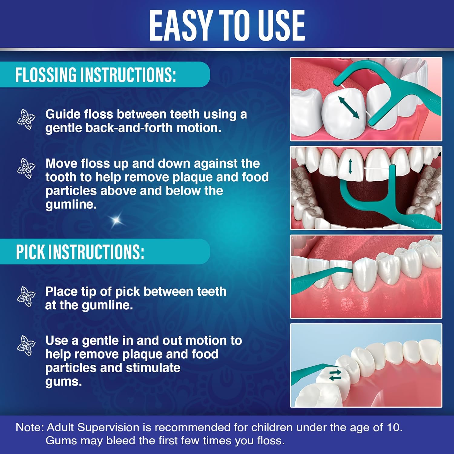 GuruNanda Fresh Floss Picks